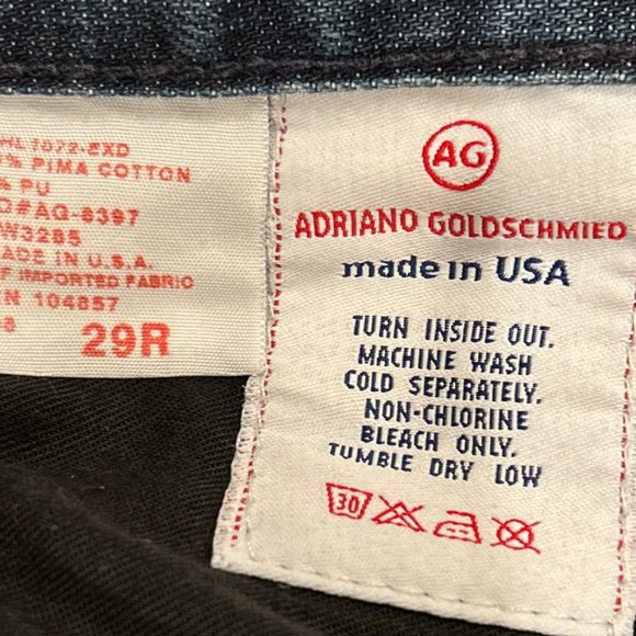 AG Adriano Goldschmied Women's Size 29R Denim Flare Bootcut Jeans - Picture 5 of 8